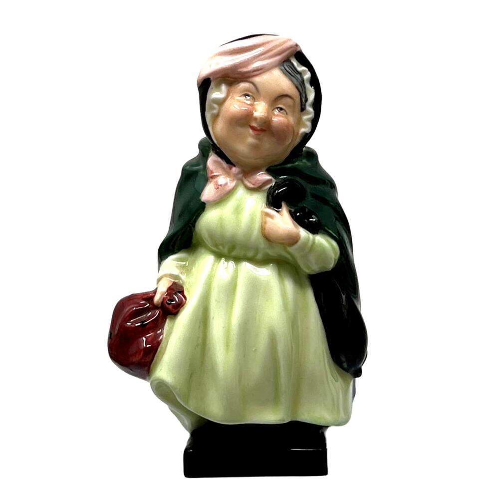 Royal Doulton Sairy Gamp Bone China Figurine Made in England 4.25" Tall EUC